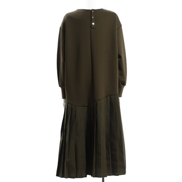 プリーツドッキングワンピース