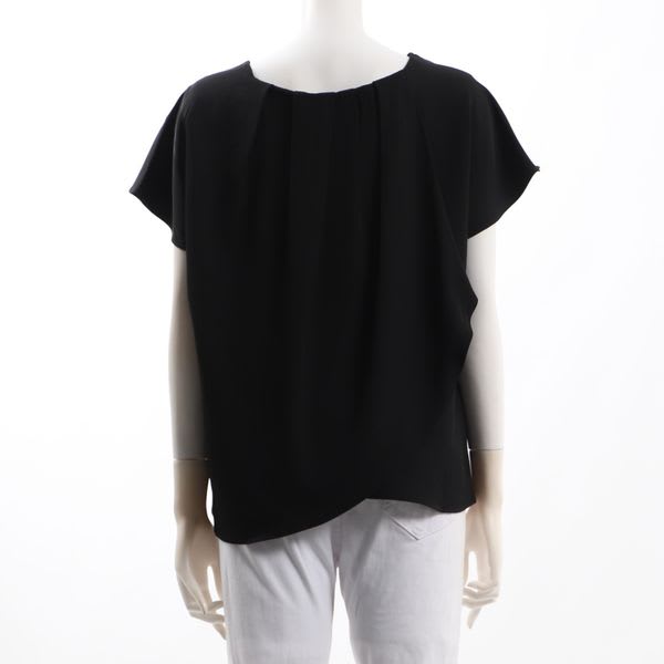 バックドレープカシュクールブラウス