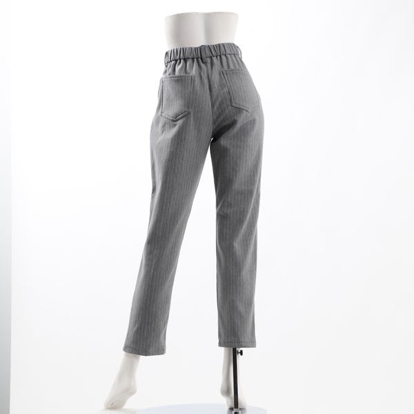 ニット裏起毛テーパードパンツ
