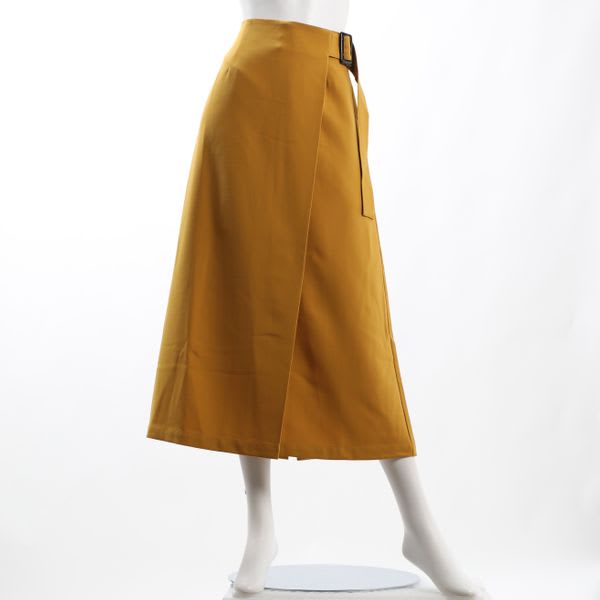 サイドベルトロングスカート