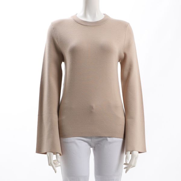 フレアスリーブニット