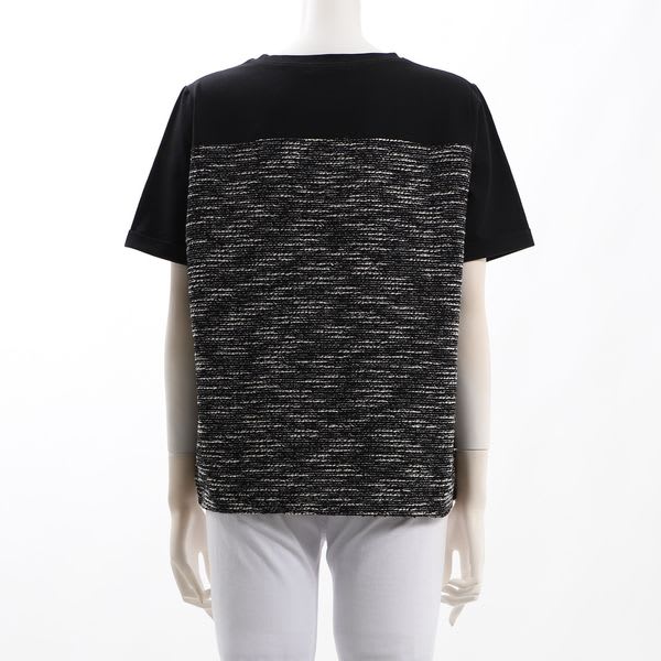 ツイード風ドッキングTシャツ