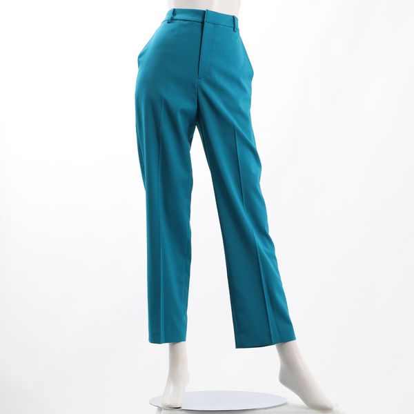 梳毛調ストレッチテーパードパンツ
