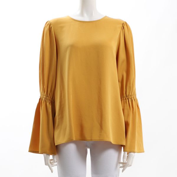 フレア袖ブラウス