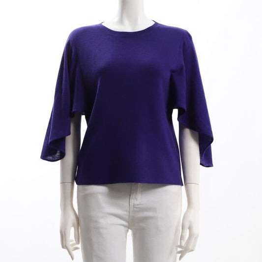 フレアスリーブニット