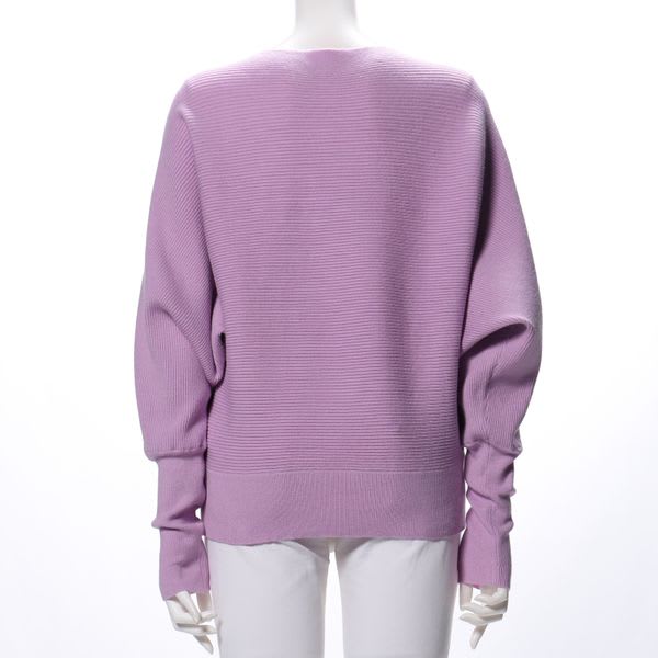 ドルマンスリーブニット