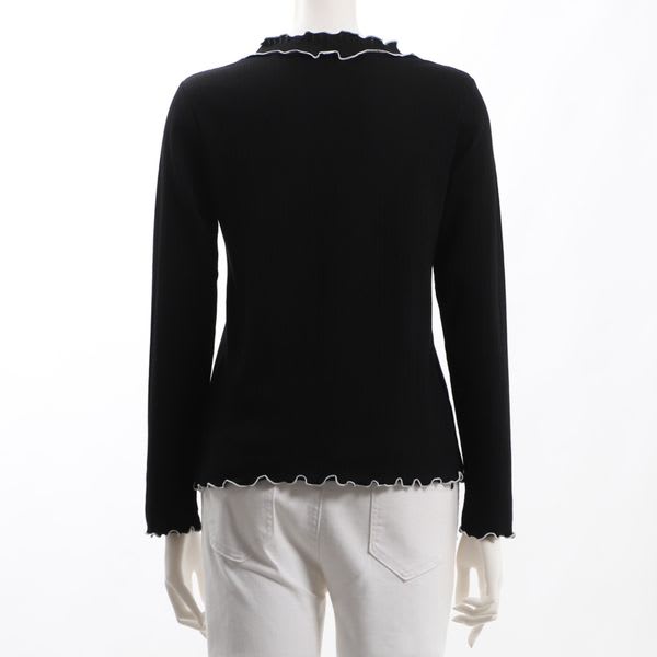 メロウ加工リブカットソー