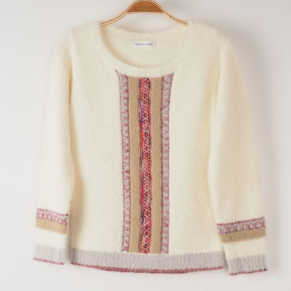 ジャガードデザインニット