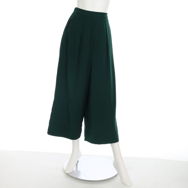 スリット入りフレアパンツ