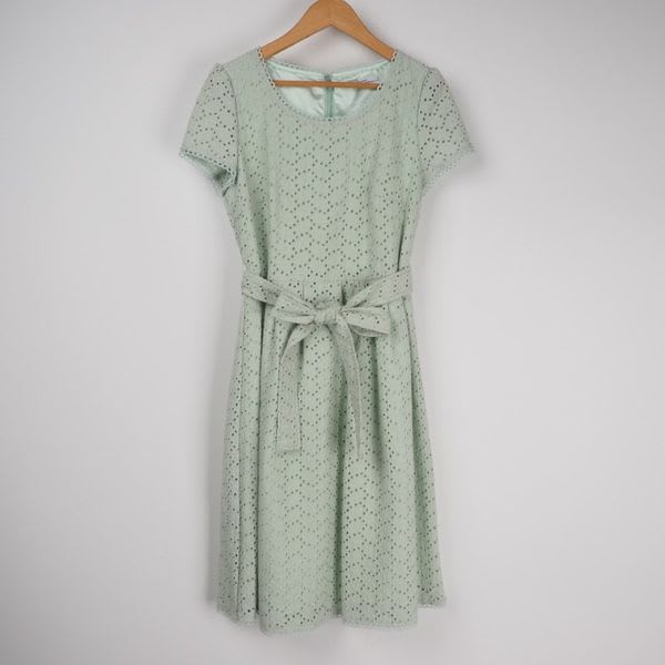 コットンレースワンピース