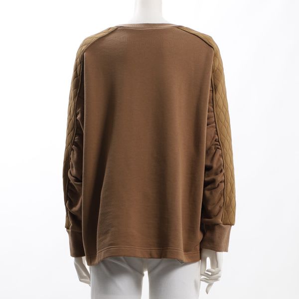 キルティングデザインプルオーバー