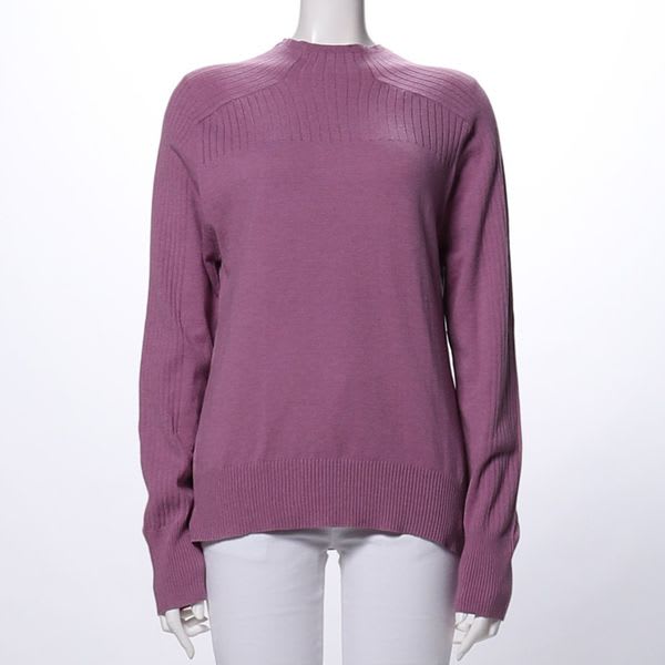 切り替えリブデザインニット