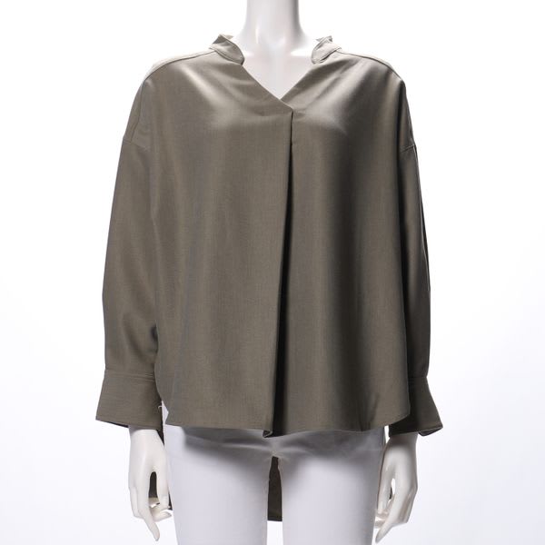 スキッパーチュニックブラウス