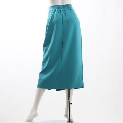 Dカンベルトデザインフロントスリットタイトスカート