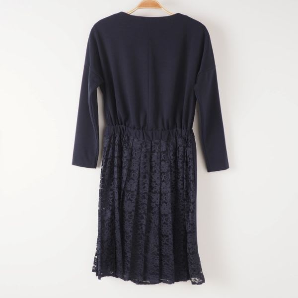 レース切り替えデザインワンピース