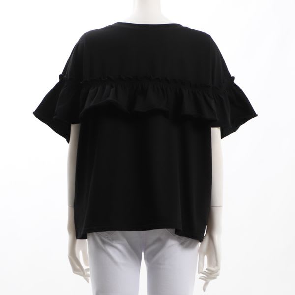 フリルカットソー