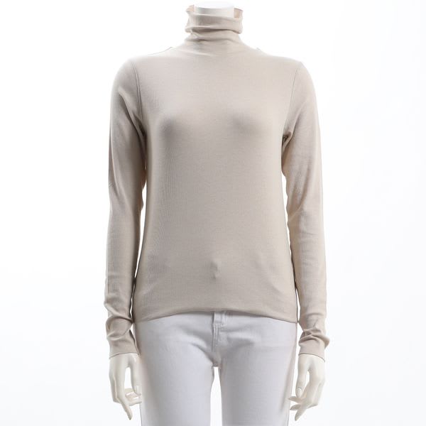メロウデザインタートルネックカットソー
