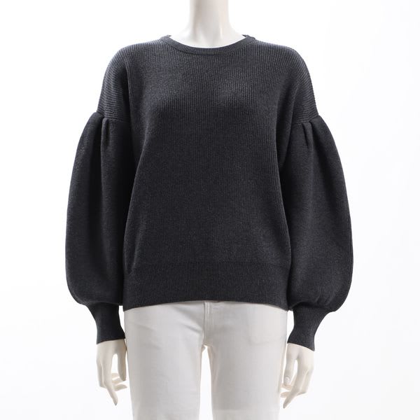 ボリュームスリーブニット