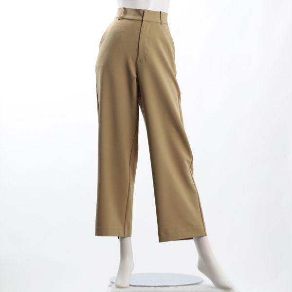 シンプルストレートパンツ