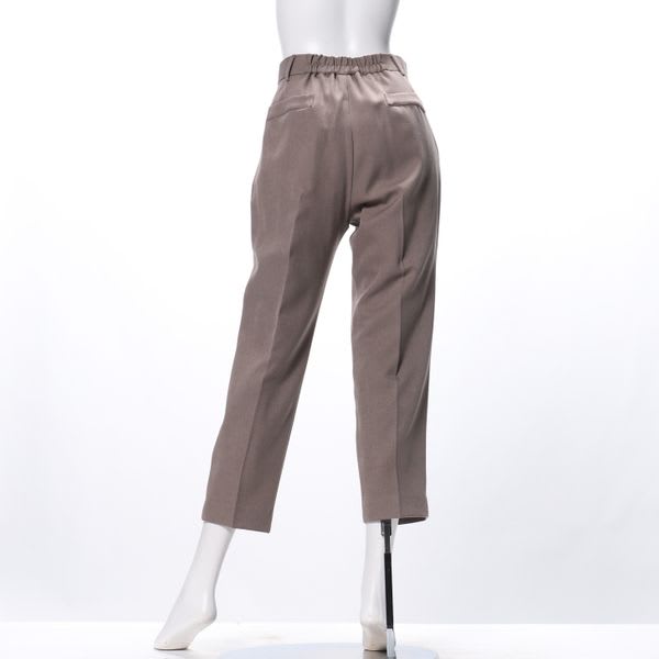 ミディツイルタック入りテーパードパンツ