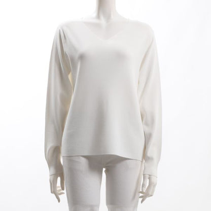 ハイゲージVネックニット