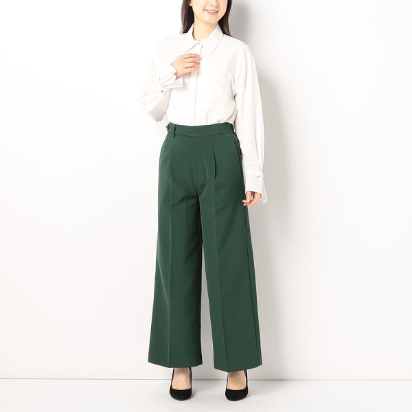 バンド付き比翼シャツ