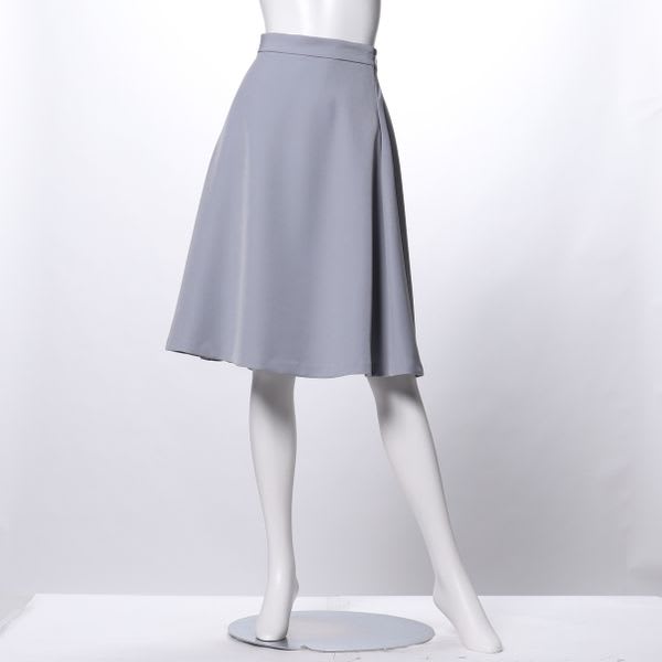 ふっくらダブルクロスフレアスカート