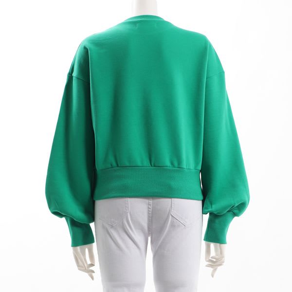 ボリュームスリーブクルーネックプルオーバー