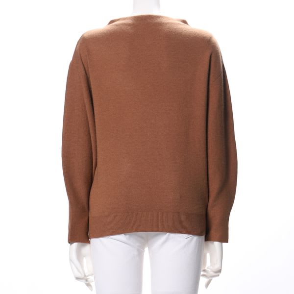 ドロップショルダーオフネックニット