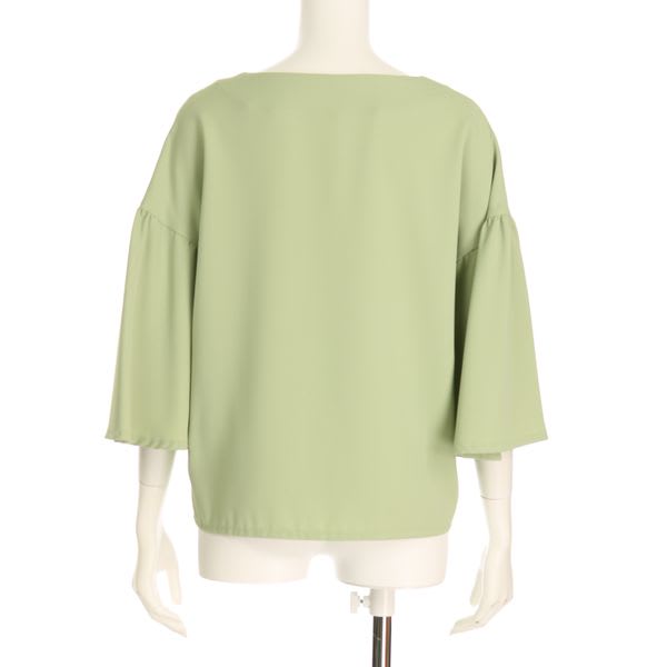 フレアスリーブブラウス