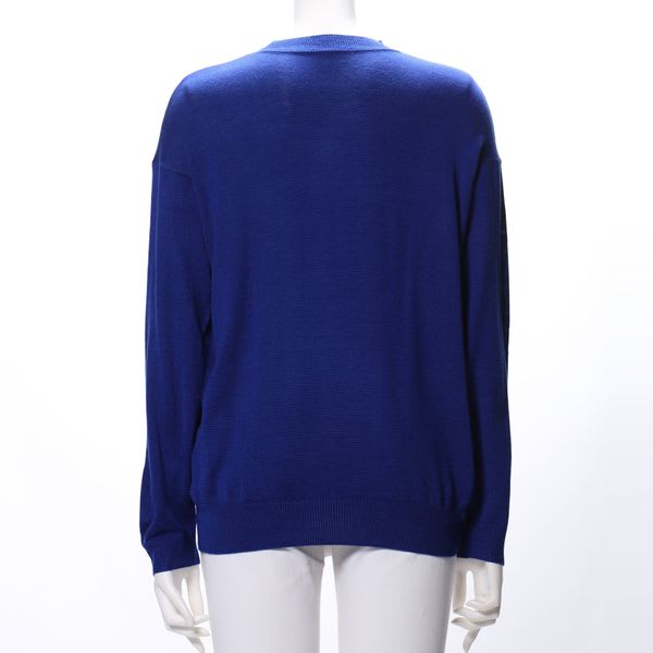 ゆったりデザインドロップショルダーニット