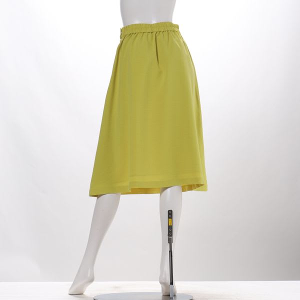 リバイバル麻調フレアスカート