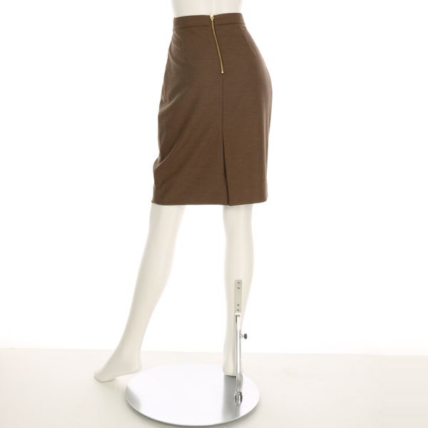 バックファスナーデザインタイトスカート