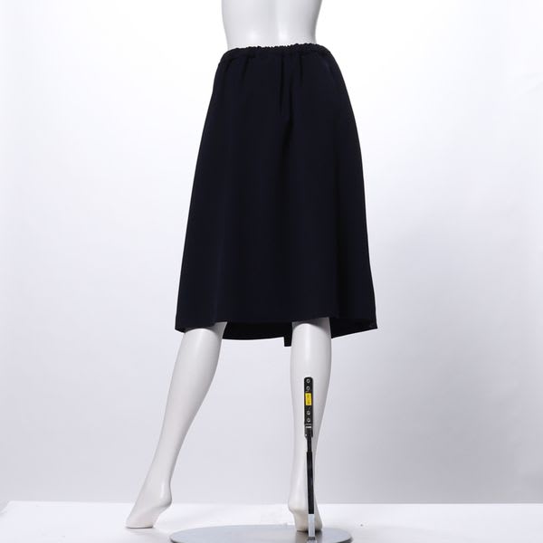 ラップ風台形スカート