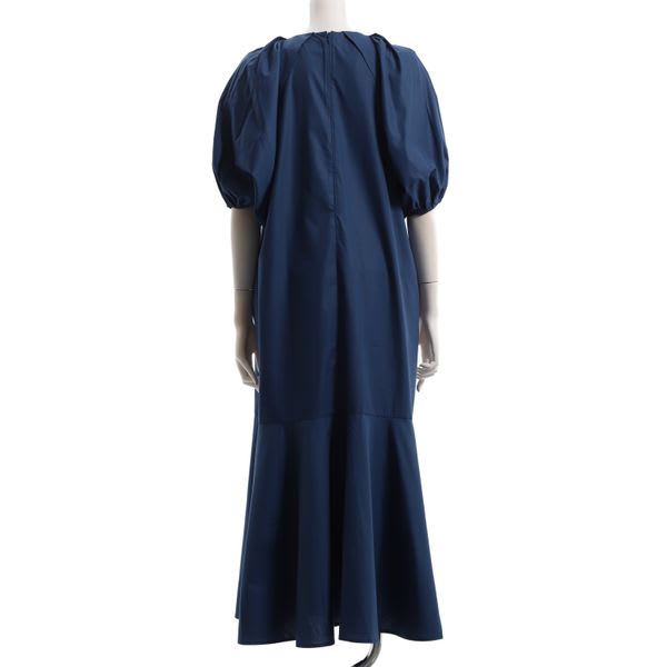 パフスリーブマーメイドシルエットワンピース