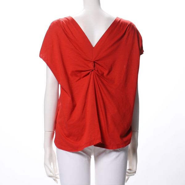 フレンチスリーブ綿カットソー