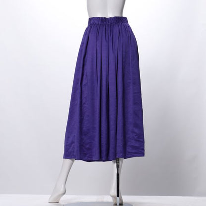 ギャザースカートクチュールスエード