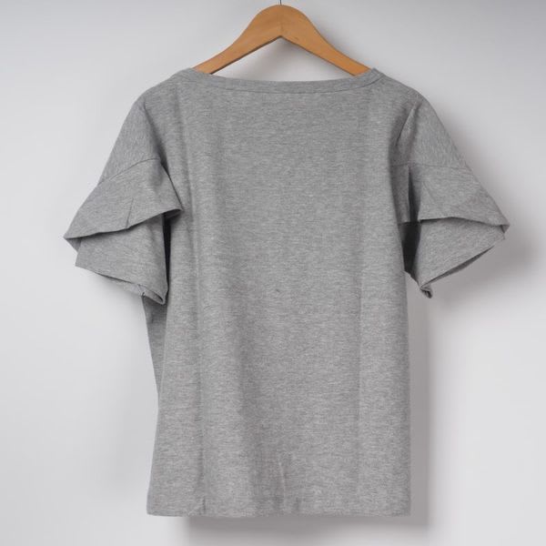 フレアスリーブカットソー