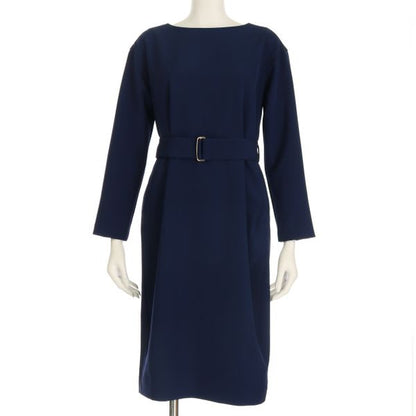 ベルト付きワンピース