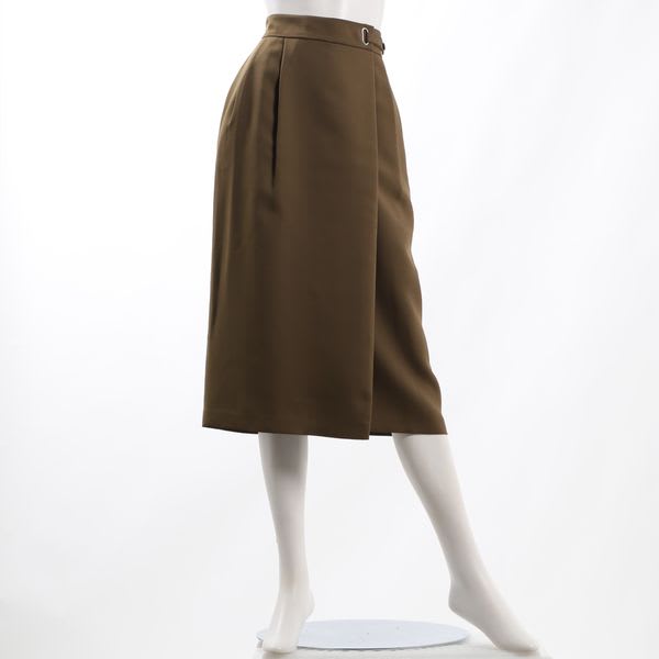 ポリエステルツィルラップスカート