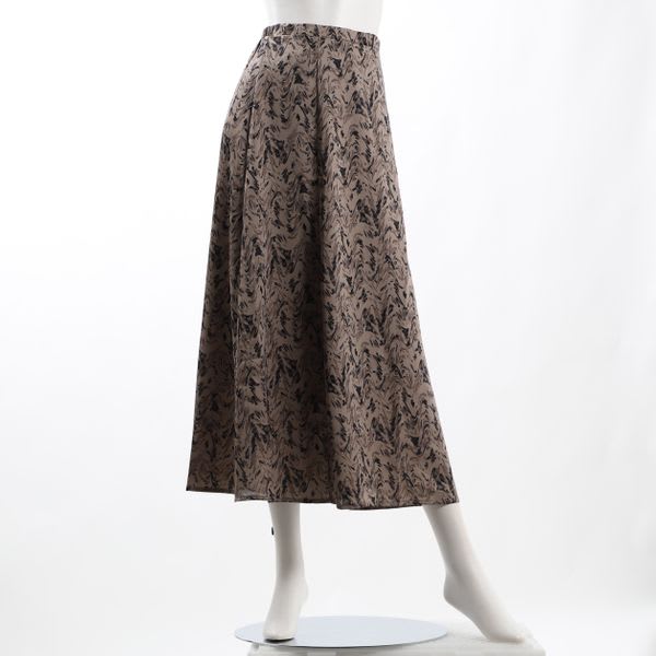 総柄フレアスカート