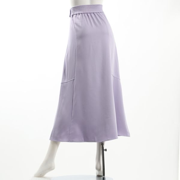切り替えデザインAラインスカート