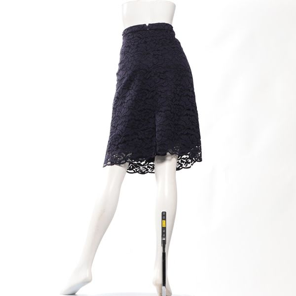 ラップ風総レーススカート
