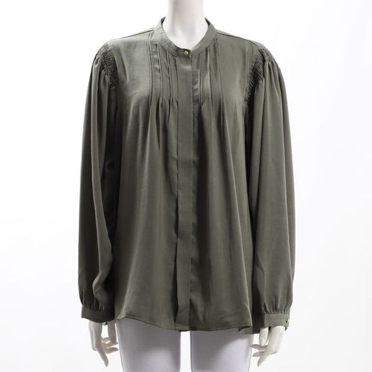 ピンタックエレガントブラウス