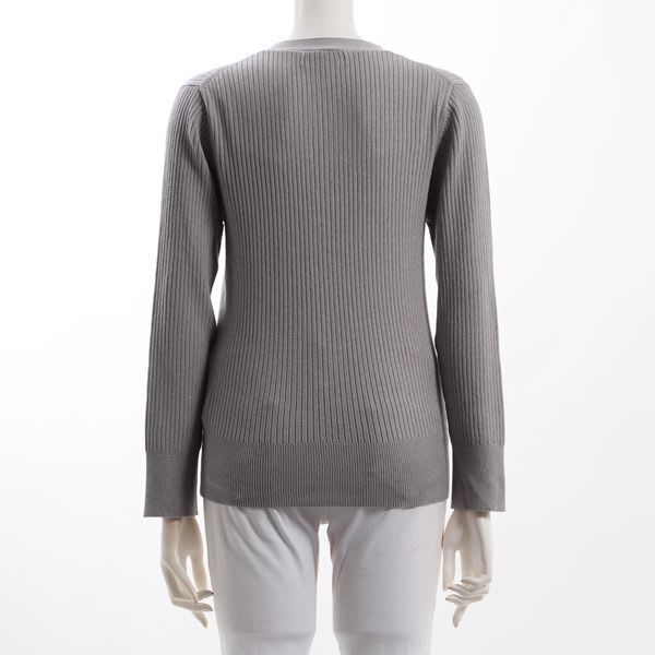 シルバーボタンカーディガン