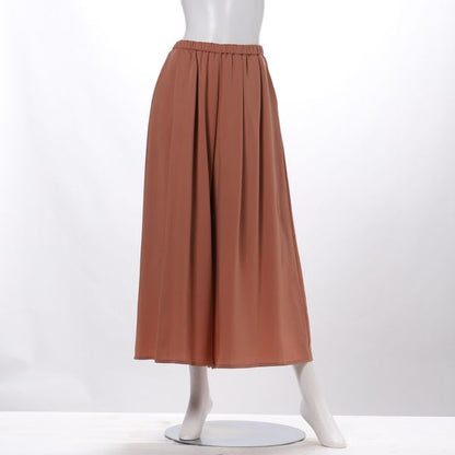 ウエストゴムデザインフレアパンツ