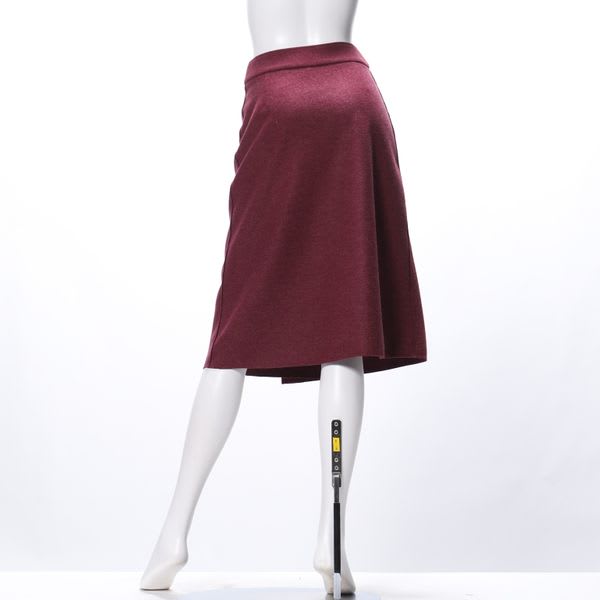 ベルトアクセントラップ風スカート