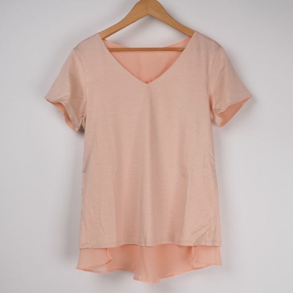 リバーシブルシフォンカットソー