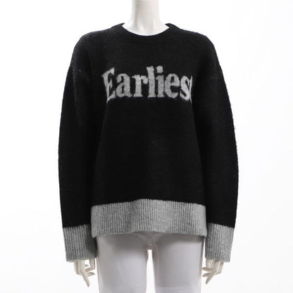 ロゴニットプルオーバー