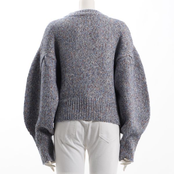 ボリューム袖ニット